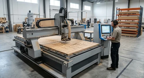 راهنمای جامع خرید دستگاه CNC چوب برای کارگاه‌های MDF + معرفی انواع CNC صنایع چوب