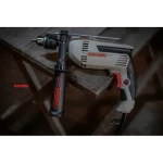 دریل چکشی ۱۳ میلی‌متر ۷۵۰ وات کرون مدل CT10129 به همراه دسته کمکی ضد لرزش thumb